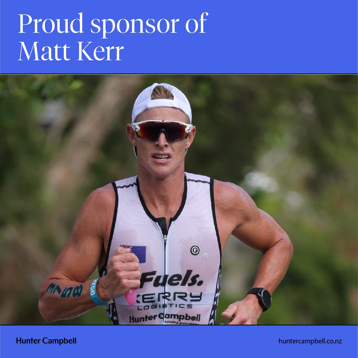 Matt Kerr wins the Noosa Triathlon