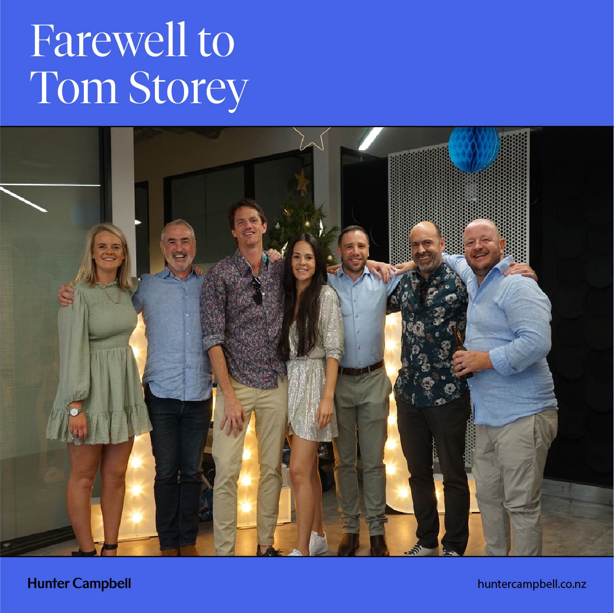 Farewell to Tom Storey